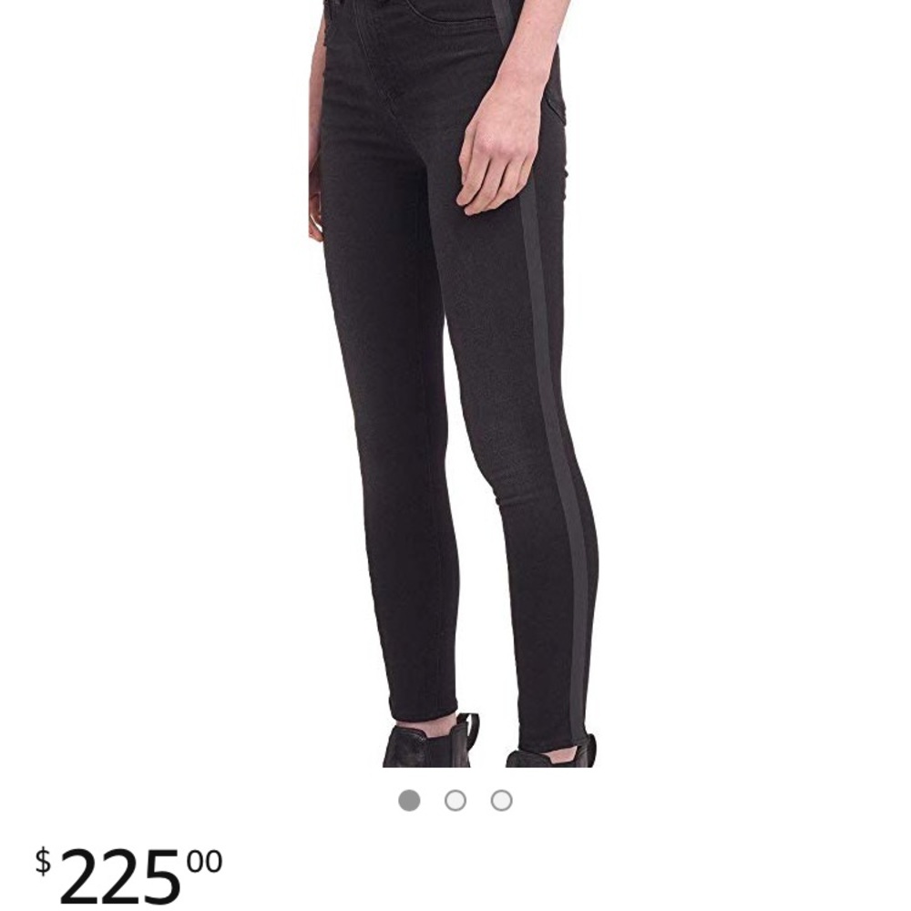 Rag &Bone WSHD BLK TUX Ankle Skinny Jeans